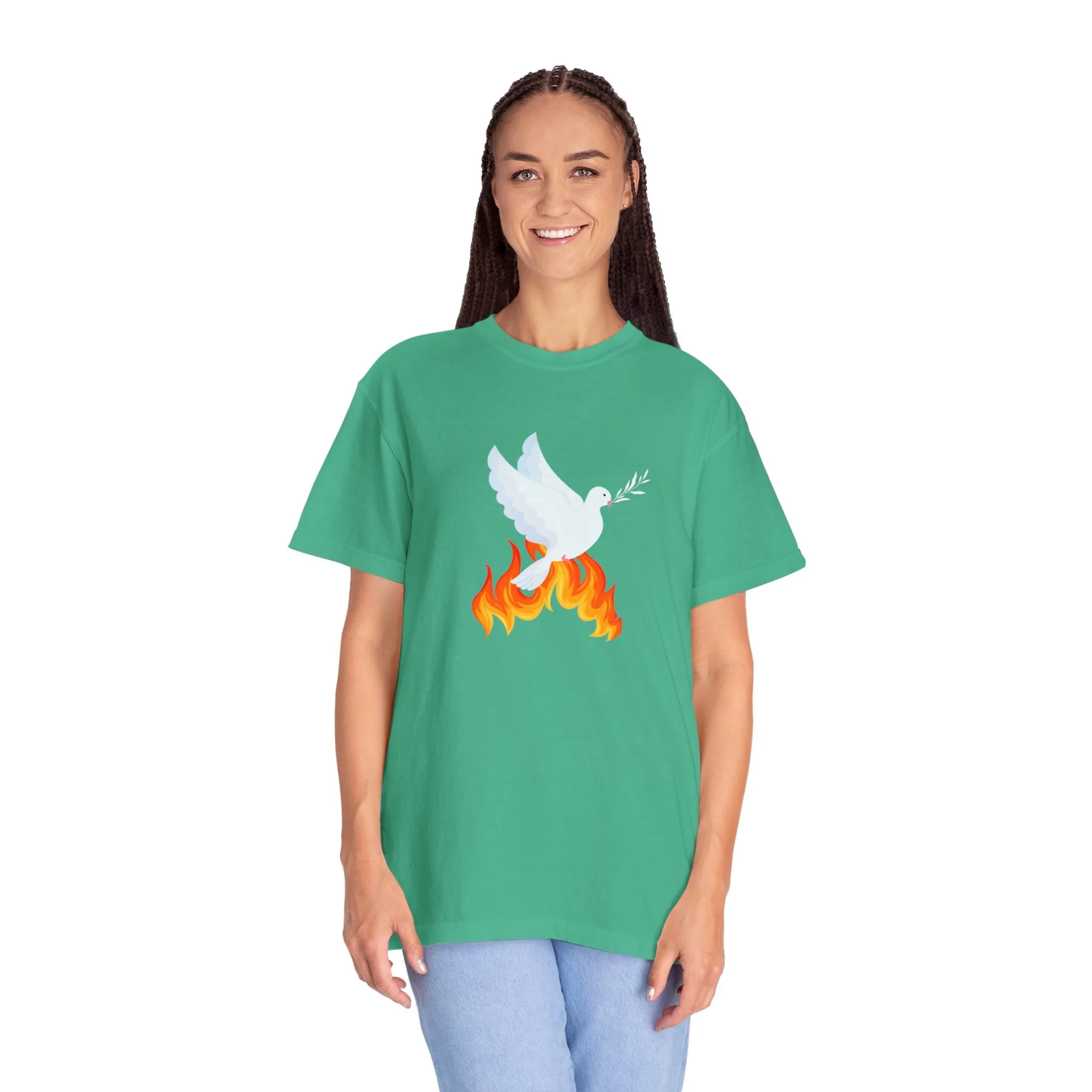 The Dove and Fire Tee