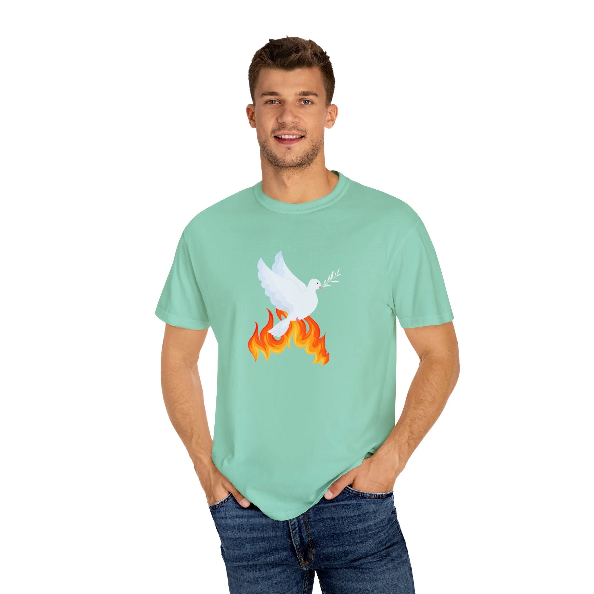 The Dove and Fire Tee