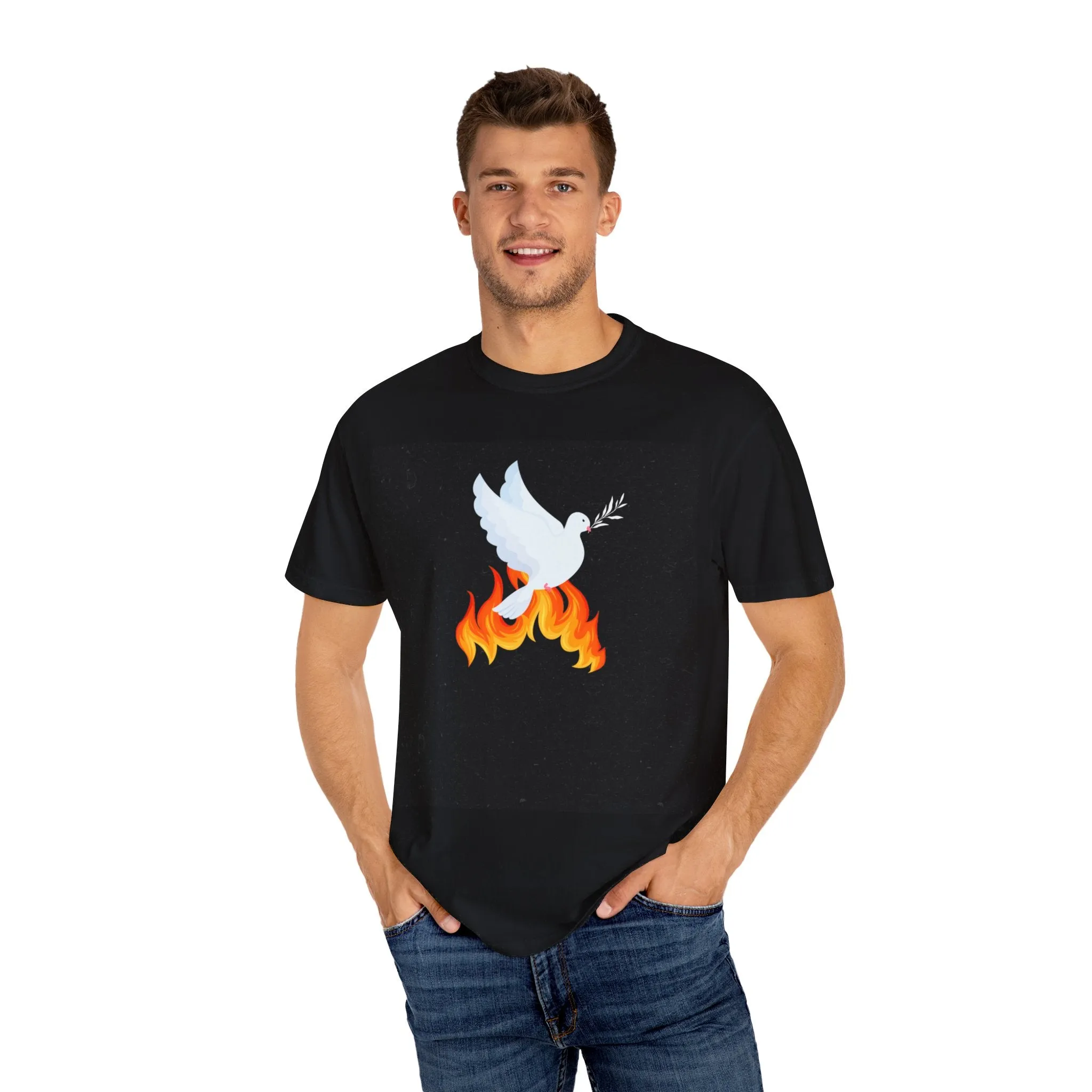 The Dove and Fire Tee