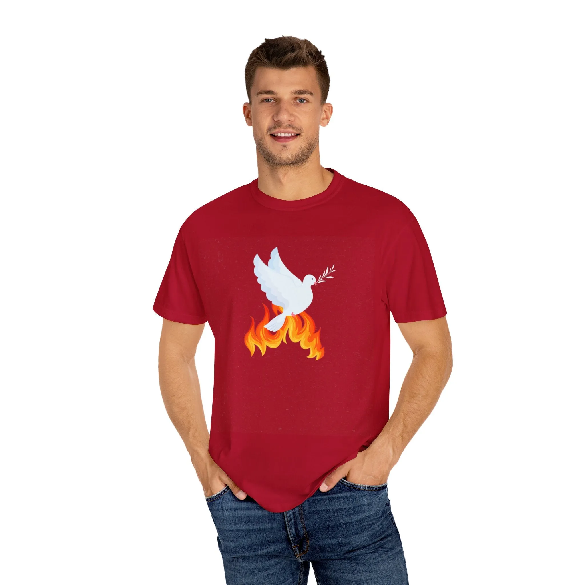 The Dove and Fire Tee