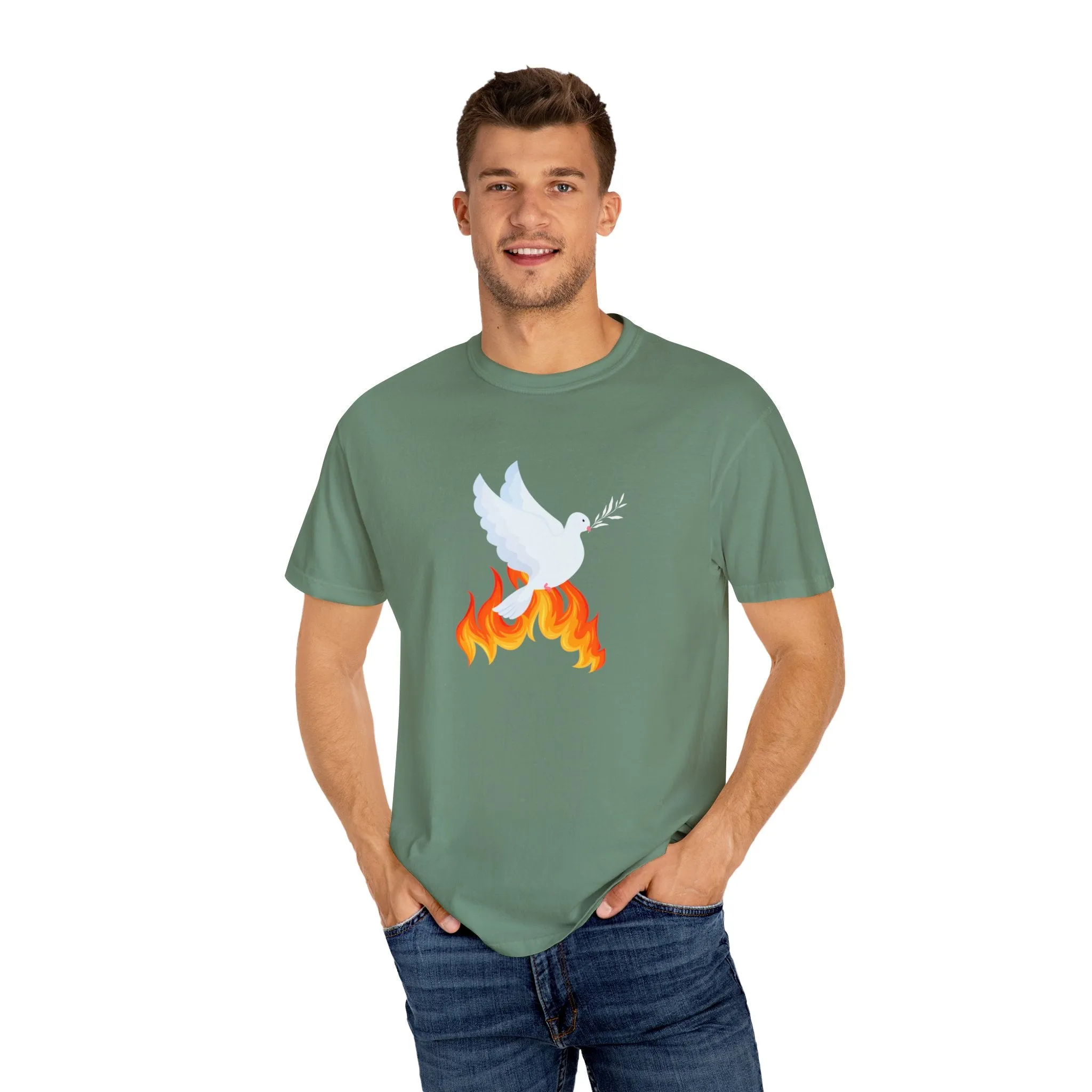 The Dove and Fire Tee