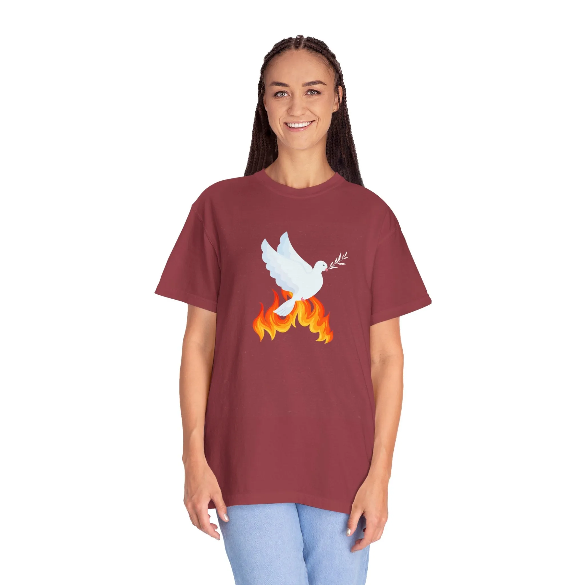 The Dove and Fire Tee