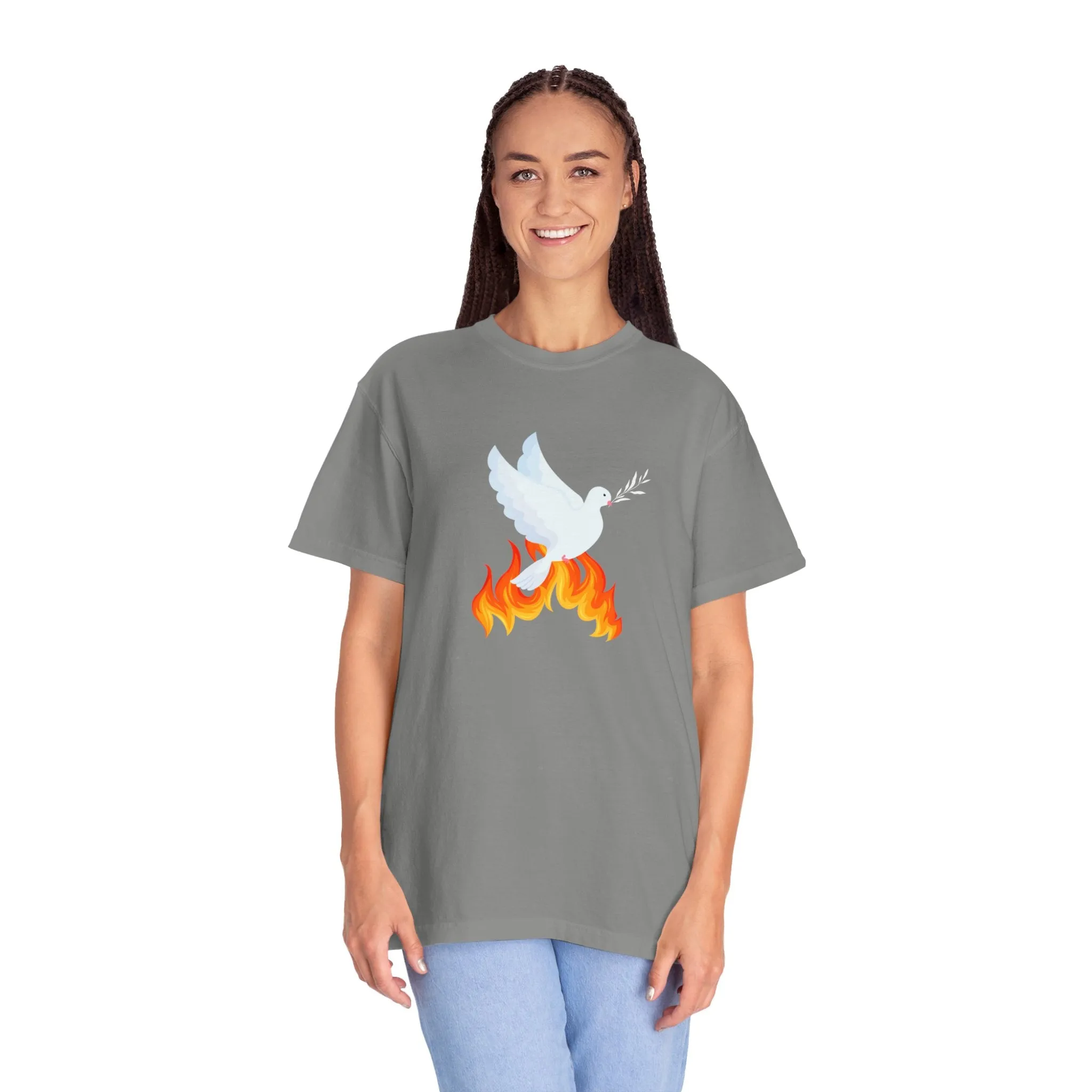 The Dove and Fire Tee