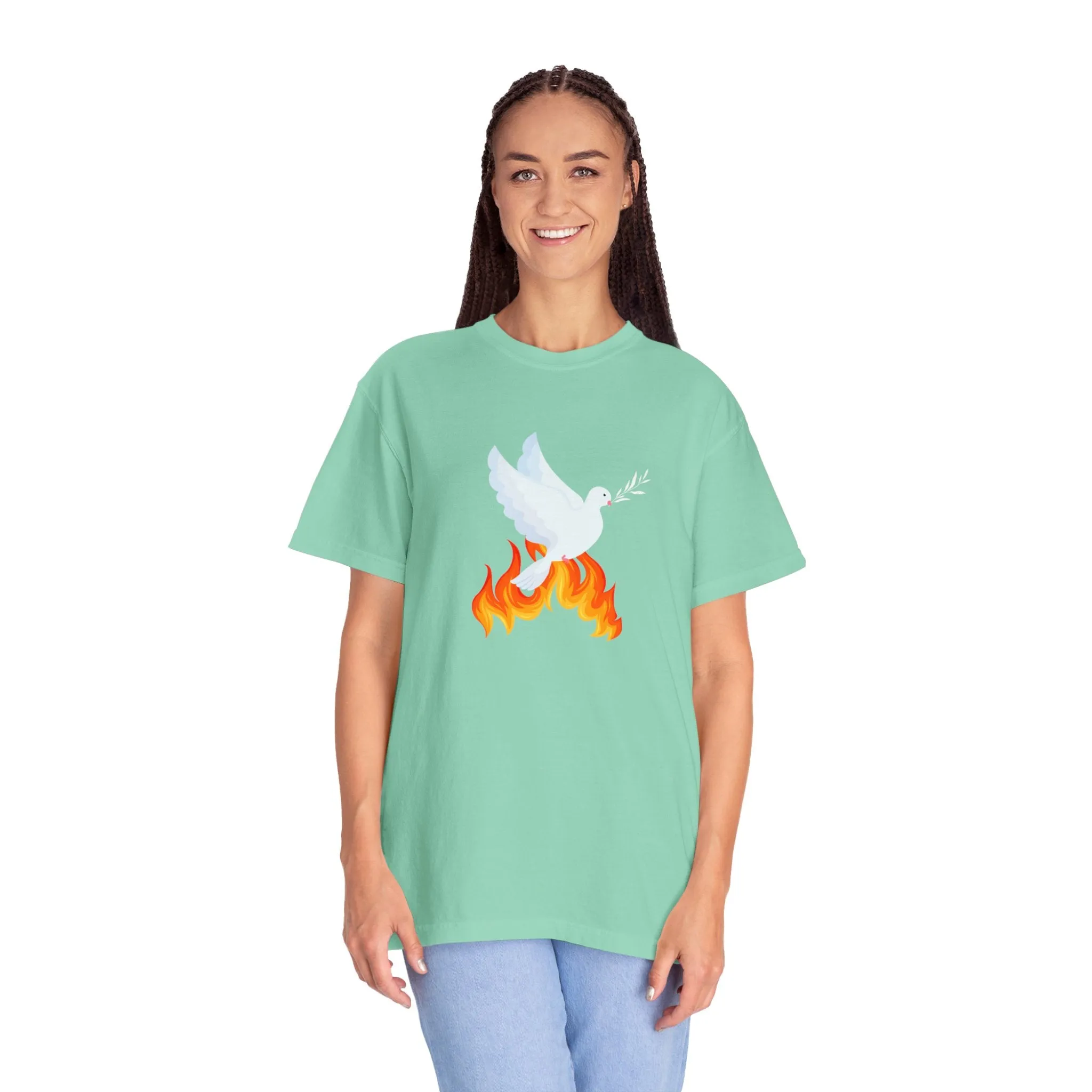 The Dove and Fire Tee