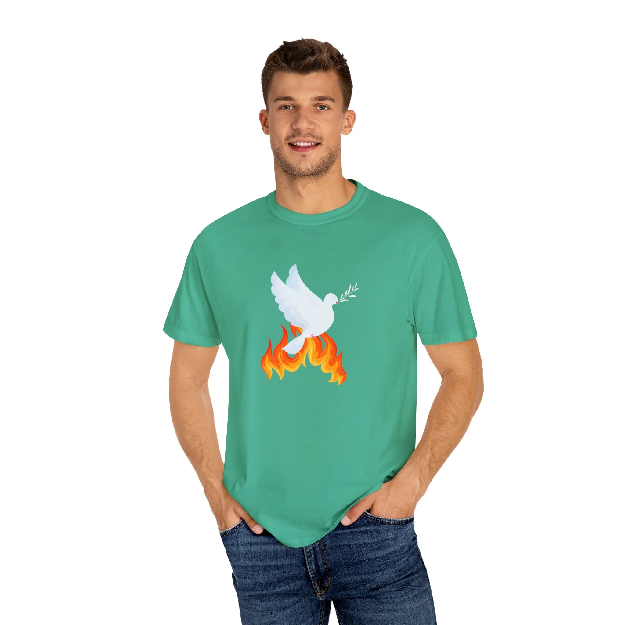 The Dove and Fire Tee