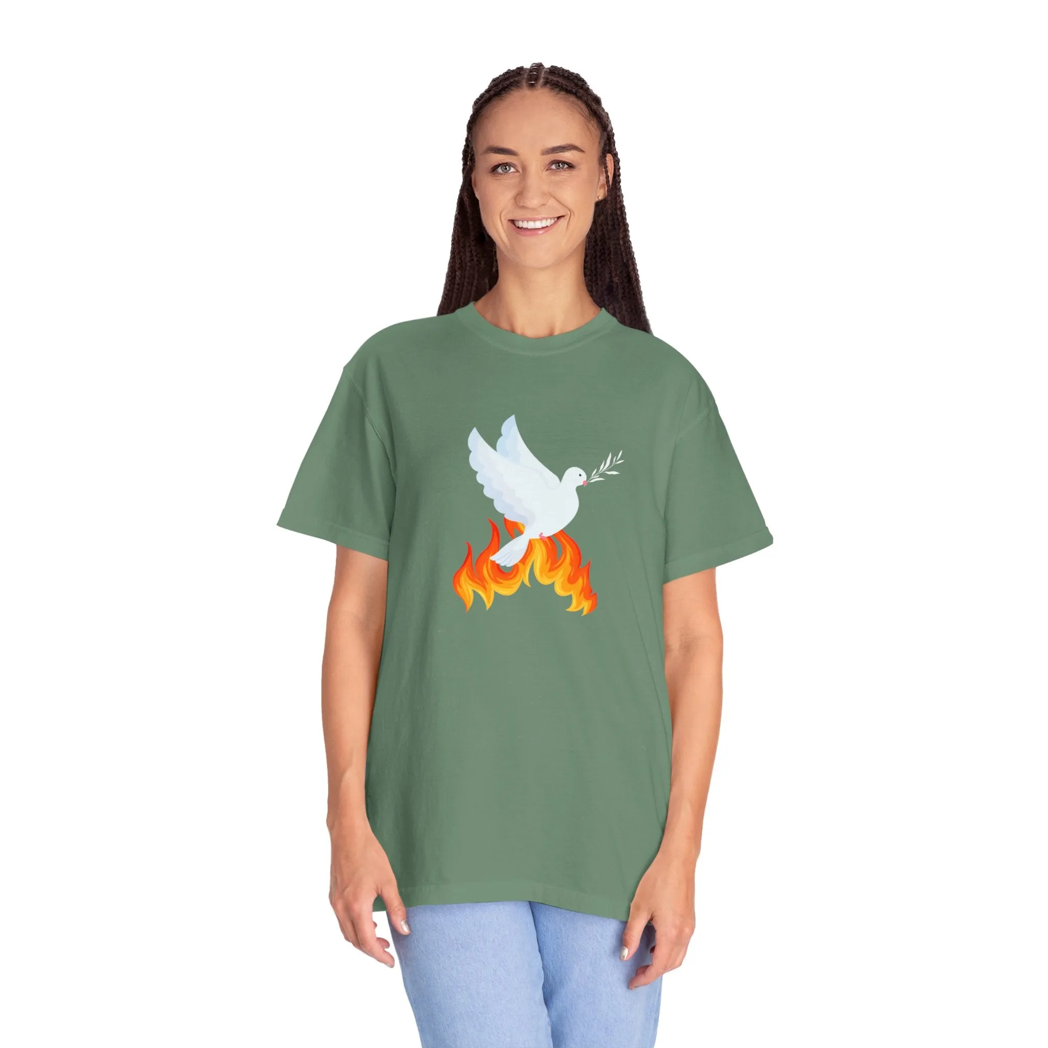 The Dove and Fire Tee