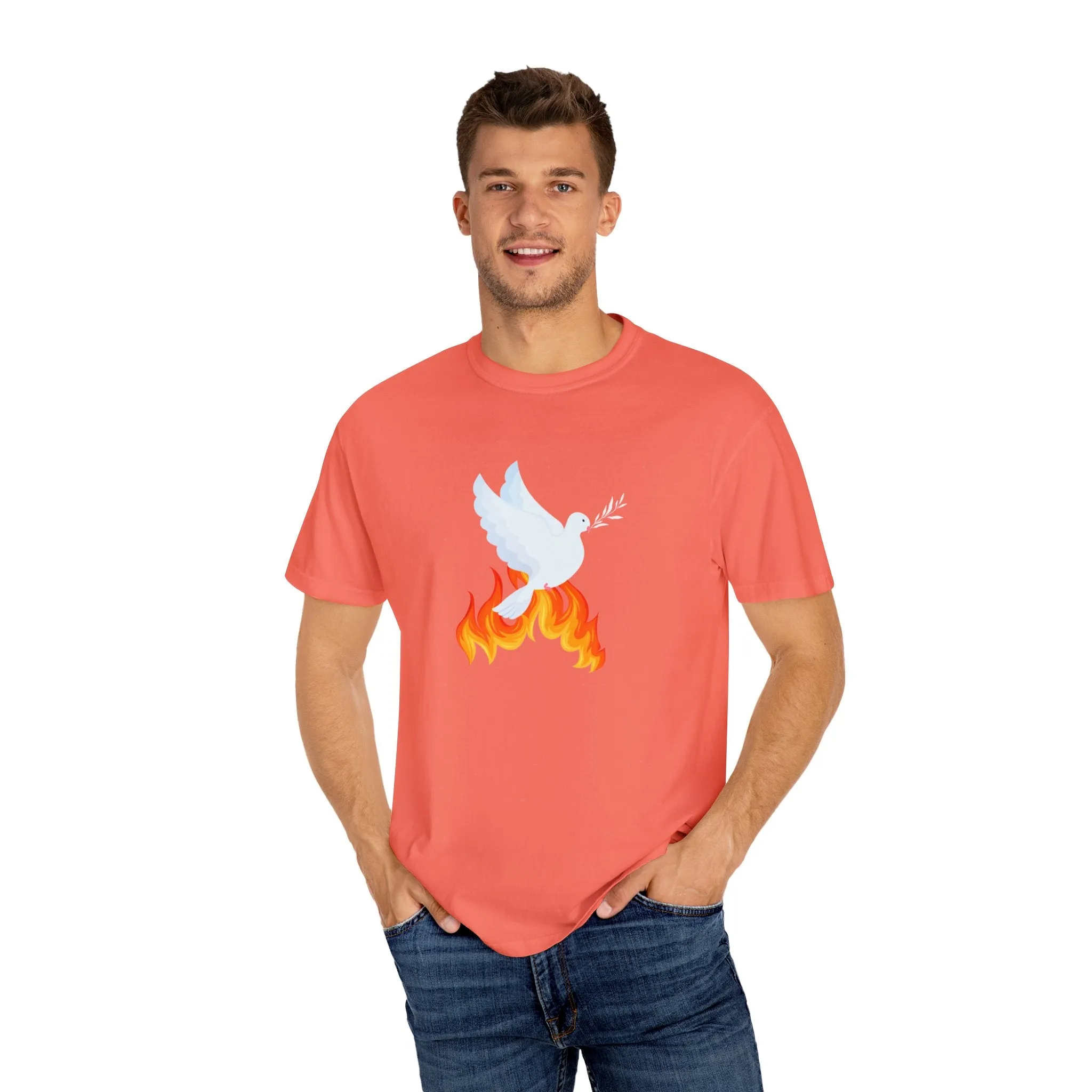 The Dove and Fire Tee
