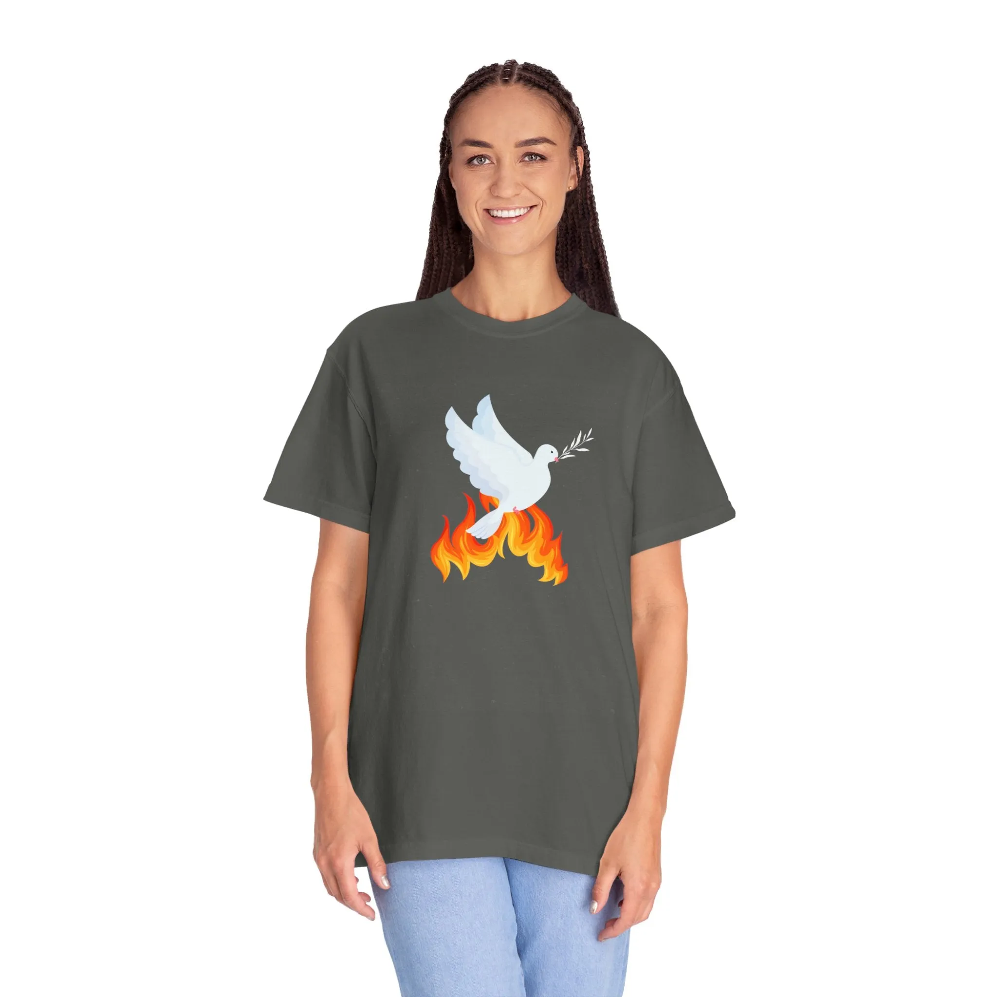 The Dove and Fire Tee