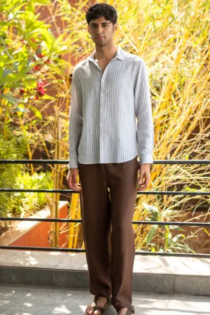 The Linen Pull-up Pants