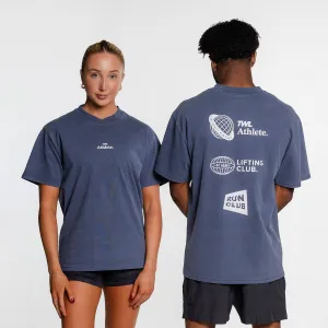 TWL - LIFESTYLE OVERSIZED T-SHIRT - Y2K - ATHLETE/FADED INDIGO