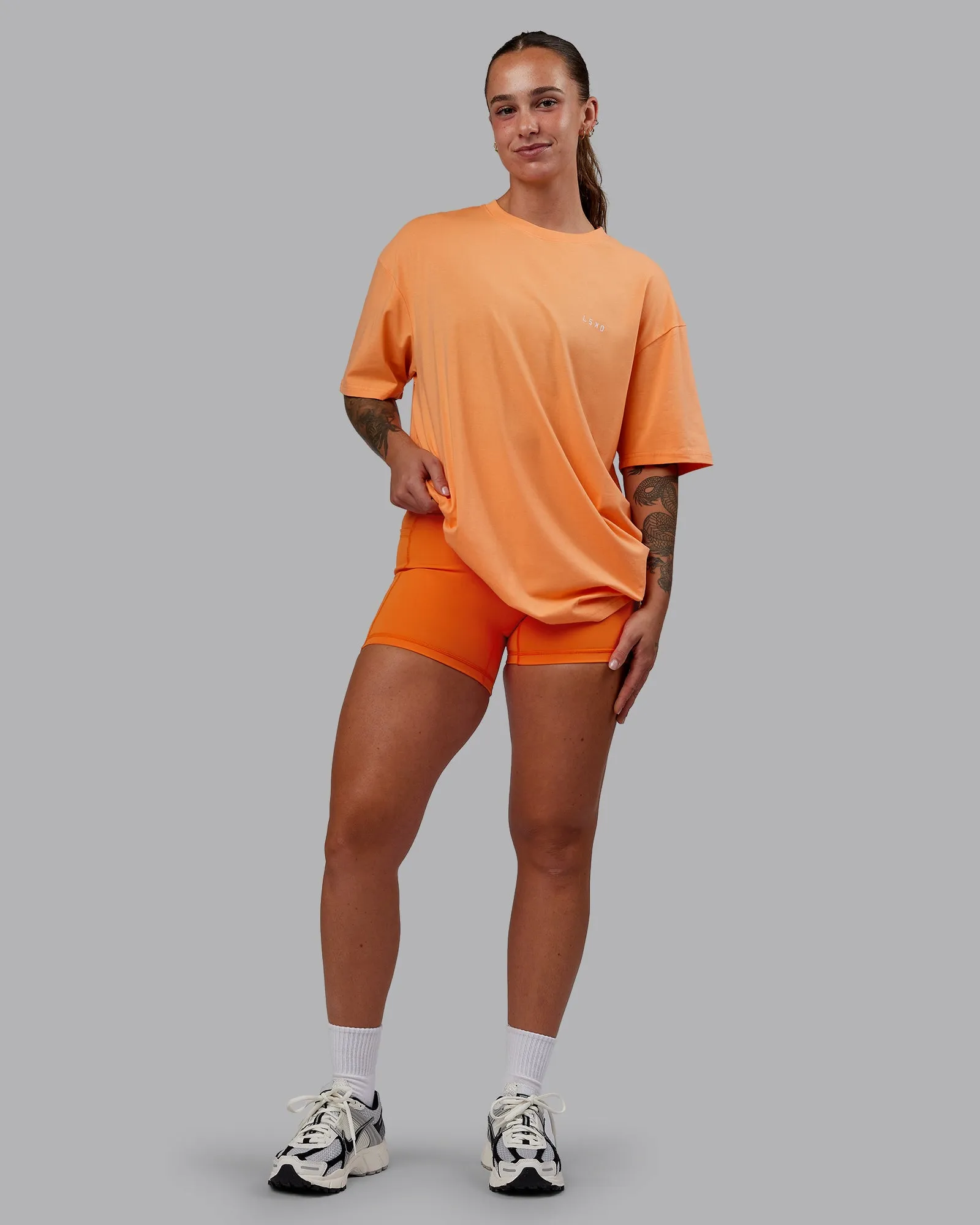 Unisex 1% Better Value Series FLXCotton Tee Oversize - Sorbet-Festival Bloom
