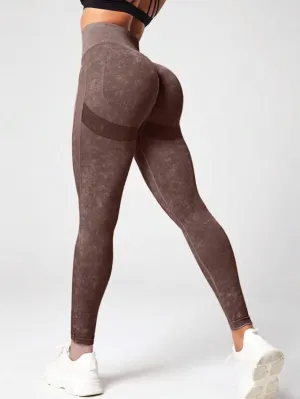 Unleashed High-Rise Scrunch Butt Seamless Contour Leggings