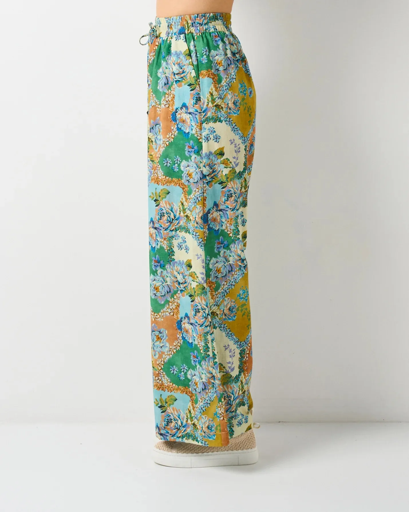 Walnut Melbourne - Vermont Pant - Peony Patchwork