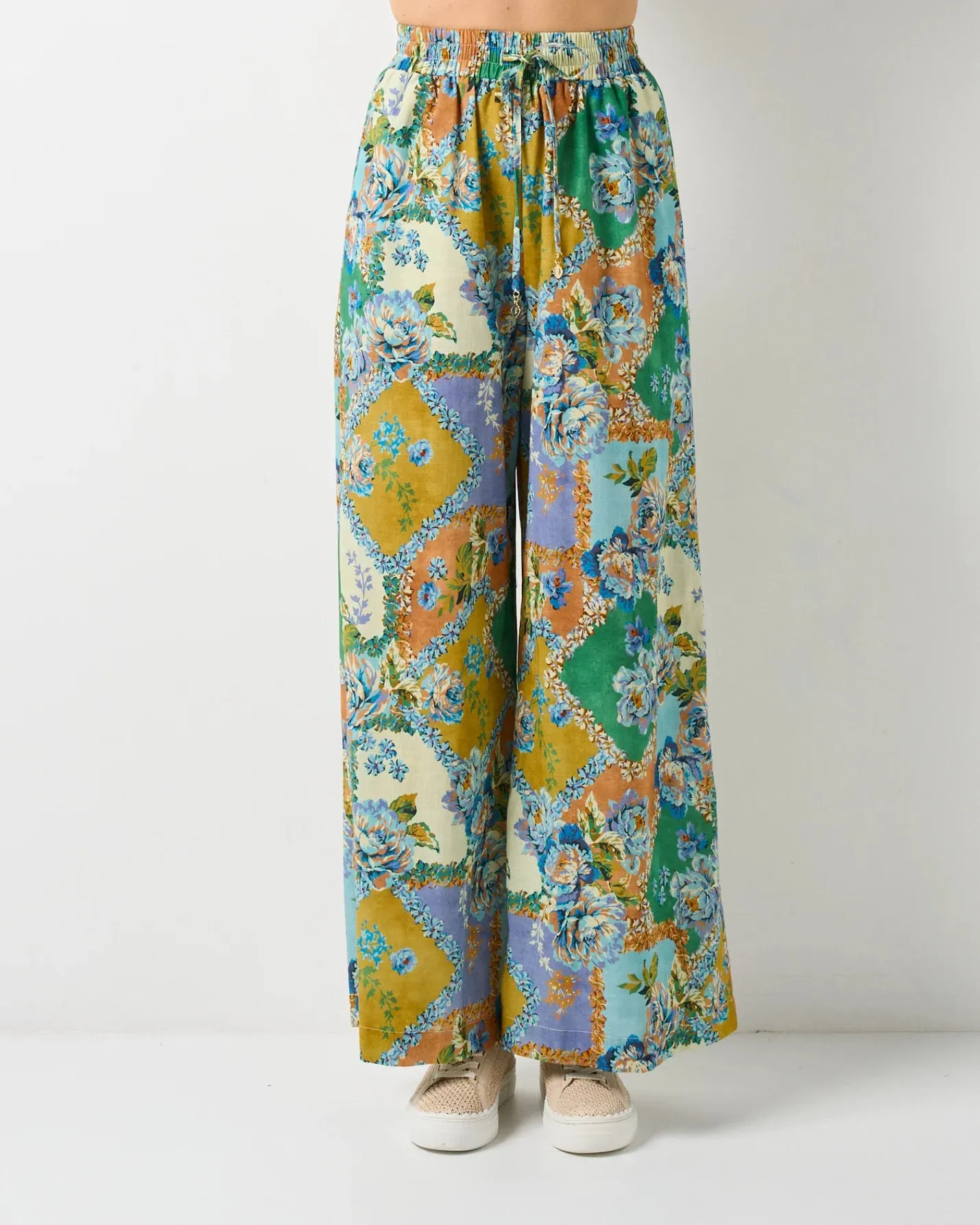 Walnut Melbourne - Vermont Pant - Peony Patchwork