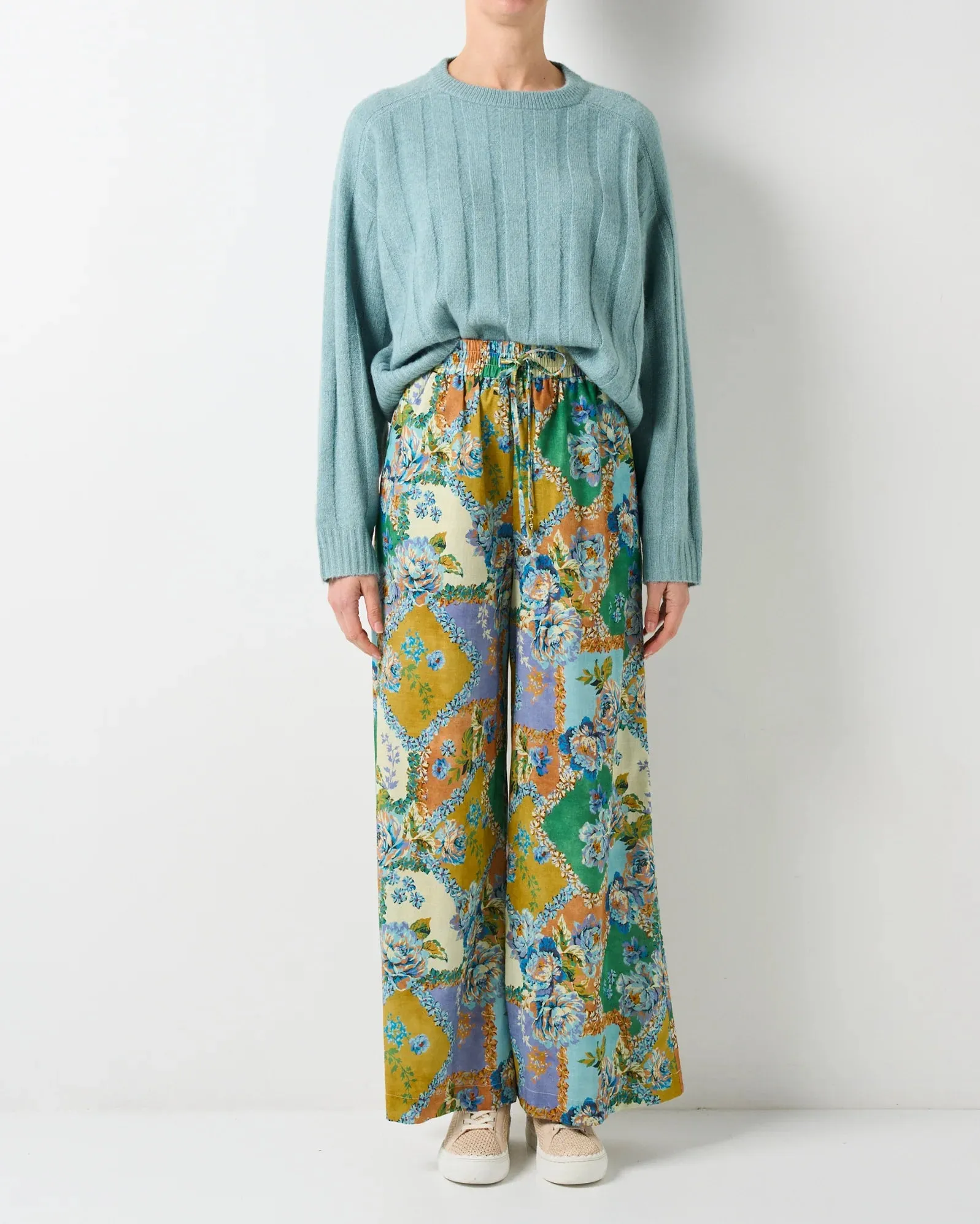 Walnut Melbourne - Vermont Pant - Peony Patchwork