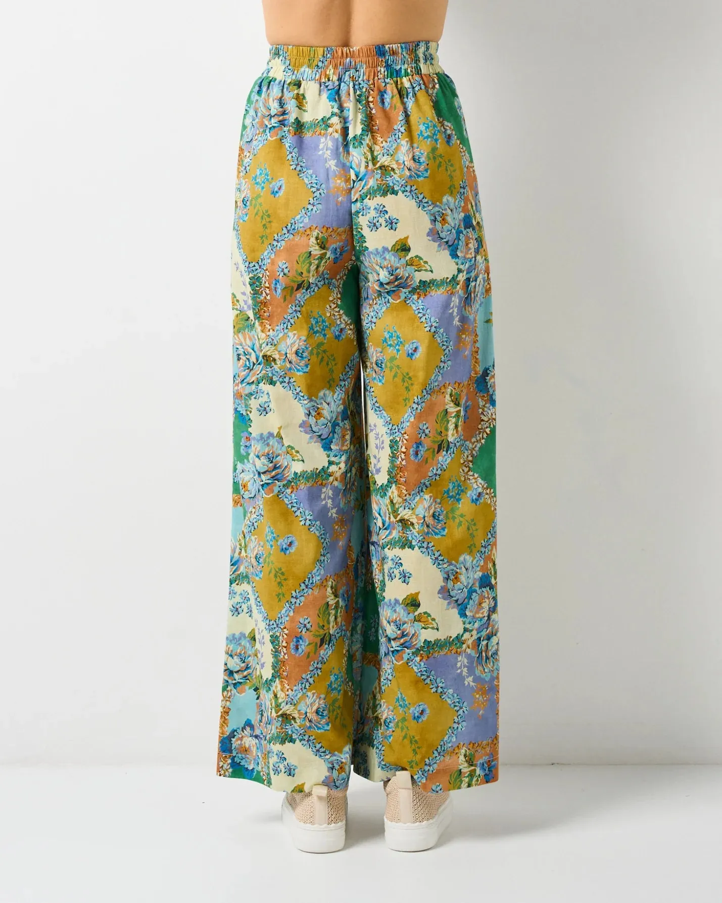 Walnut Melbourne - Vermont Pant - Peony Patchwork