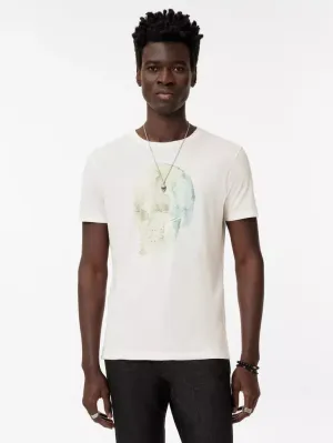 WATERCOLOUR SKULL T-SHIRT - JOHN VARVATOS