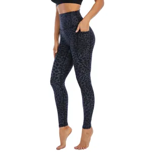 WildPace High-Rise Leopard Print Pocket Leggings