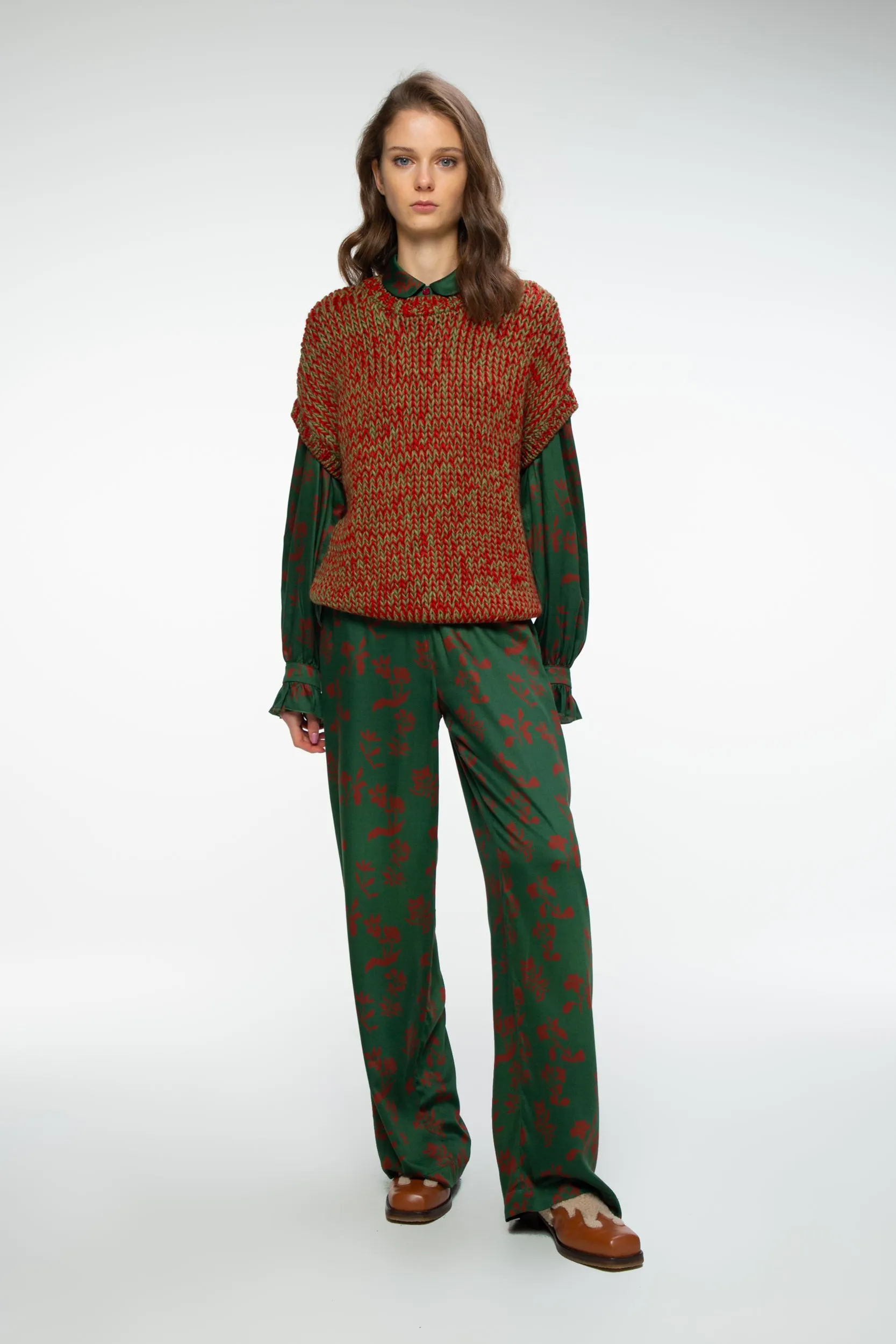 Women's PJ Trousers Dale, Green