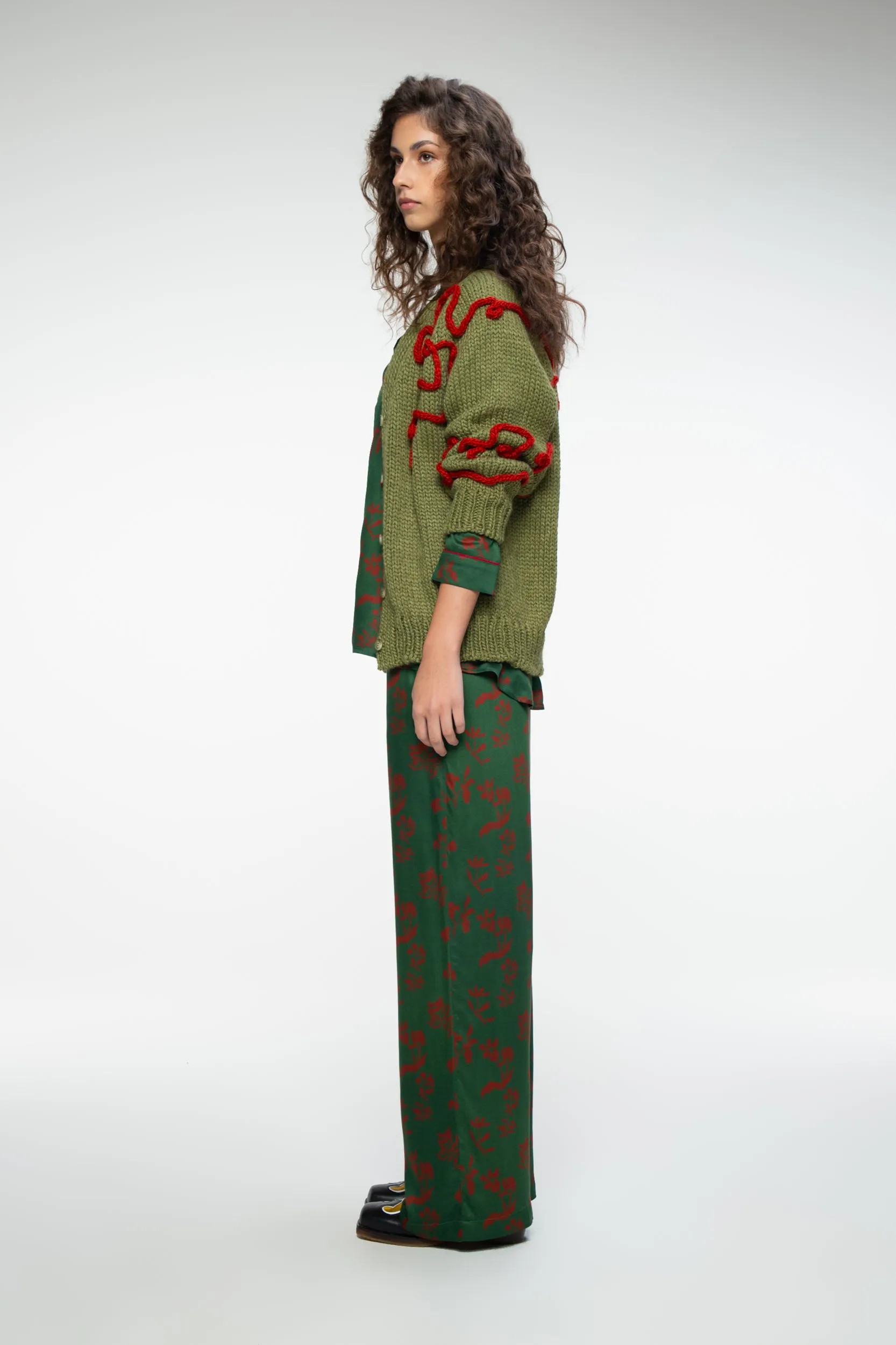 Women's PJ Trousers Dale, Green