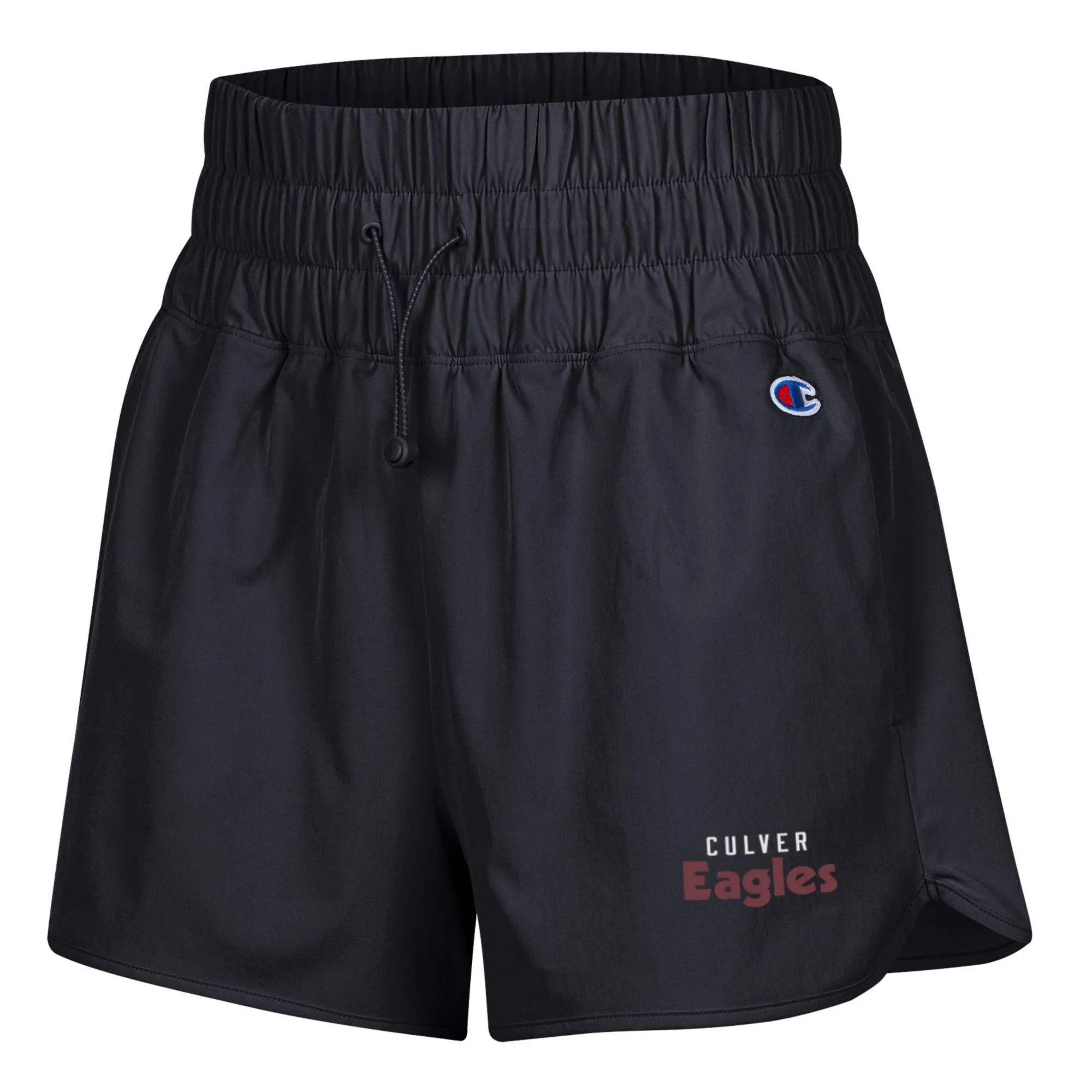 Womens Tailgate Wide Waist Short - Black