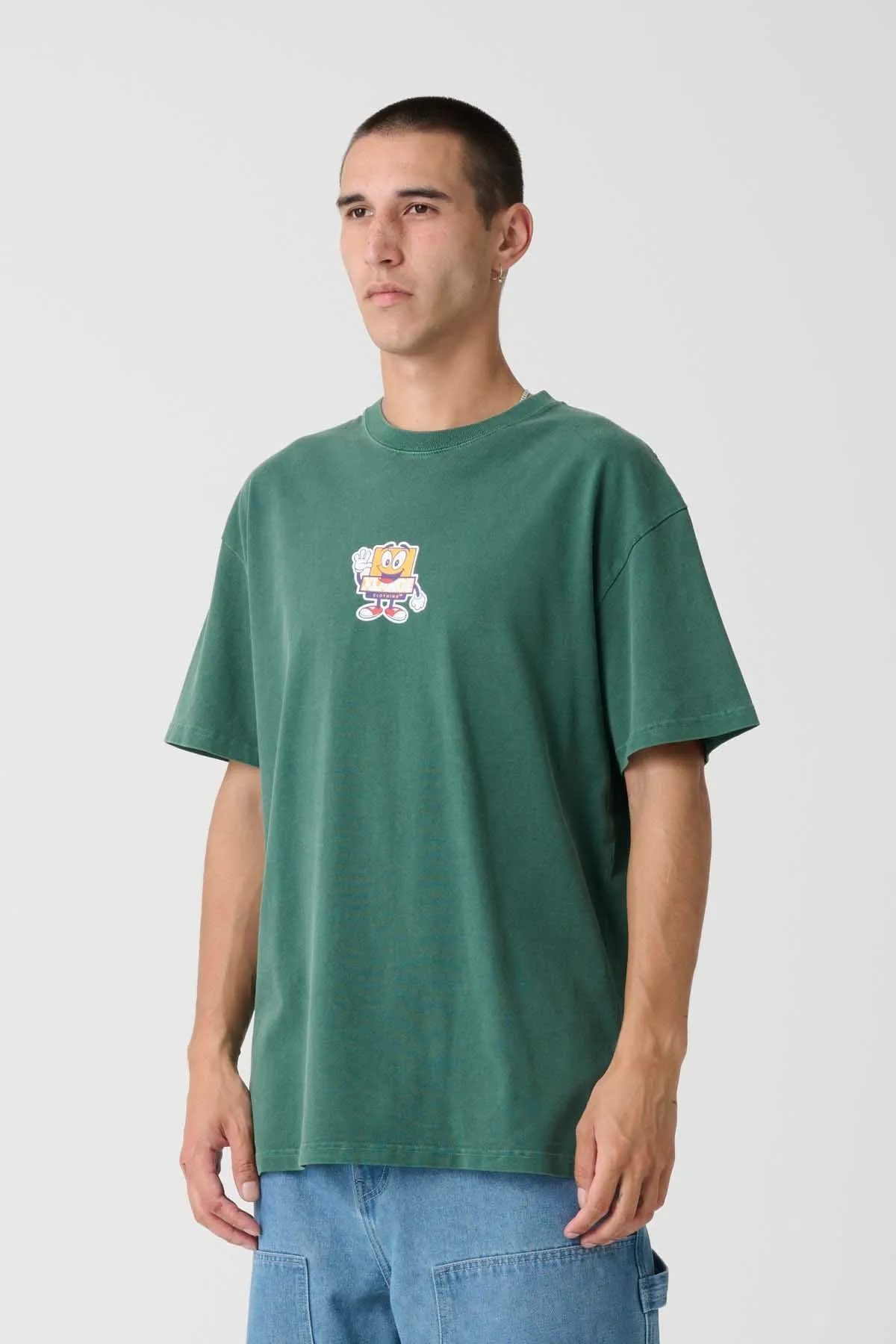 XL MAN TEE - PIGMENT FOREST