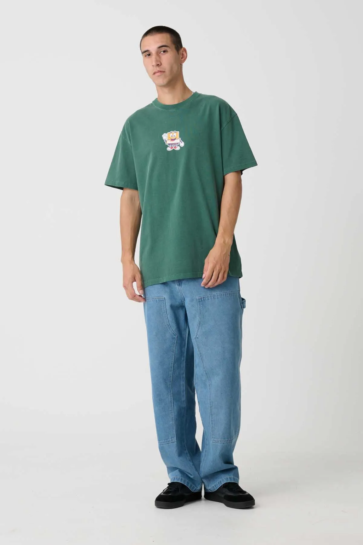 XL MAN TEE - PIGMENT FOREST