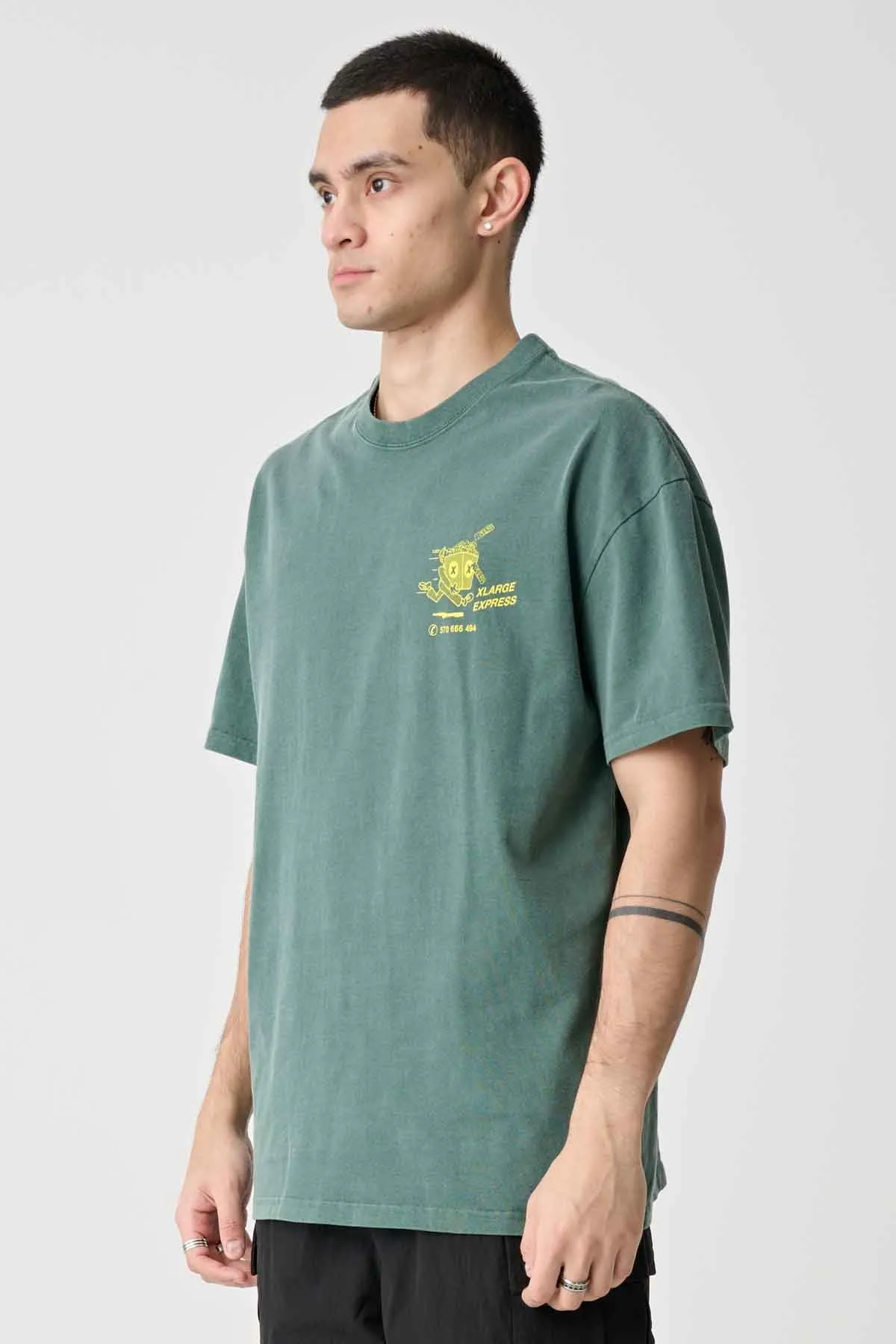 XLARGE EXPRESS TEE - PIGMENT FOREST