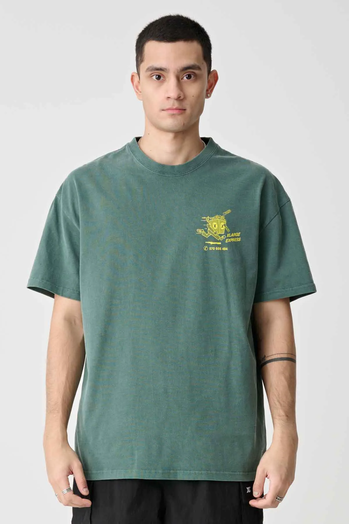XLARGE EXPRESS TEE - PIGMENT FOREST