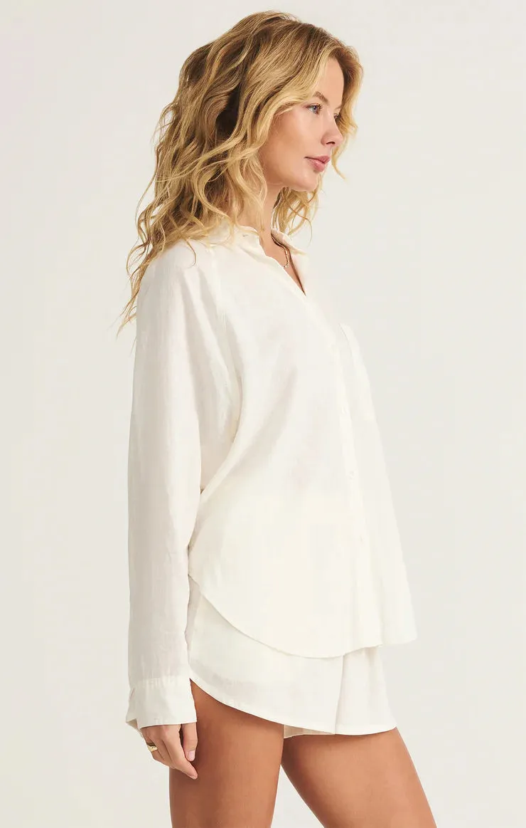 Z Supply Perfect Linen Top