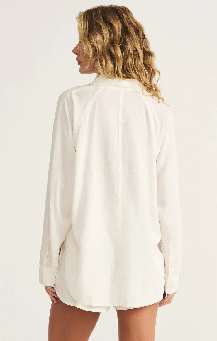 Z Supply Perfect Linen Top
