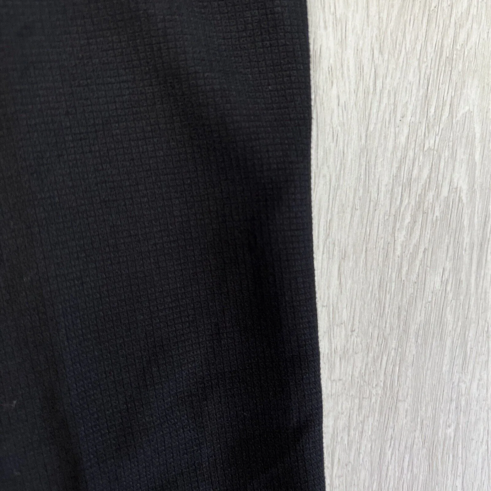 Zara Mens Black Woven Dress Pants Size 36 (New, missing button)
