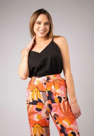 Zibi London CLARA Cami Top Black